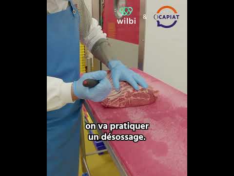 Le boucher industriel avec Gaspard !